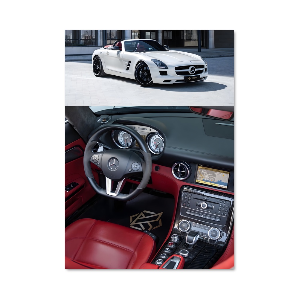 Poster AMG Élégance – affiche Mercedes